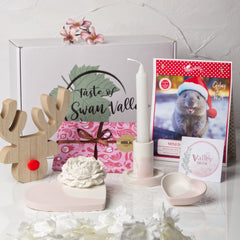 Xmas Collection  - Peony & Dusty Pink Hearts Aroma Set - Valley Decor