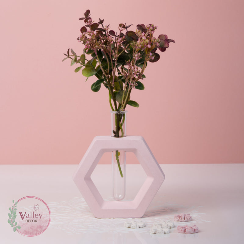 Hexagon Plant Vase
